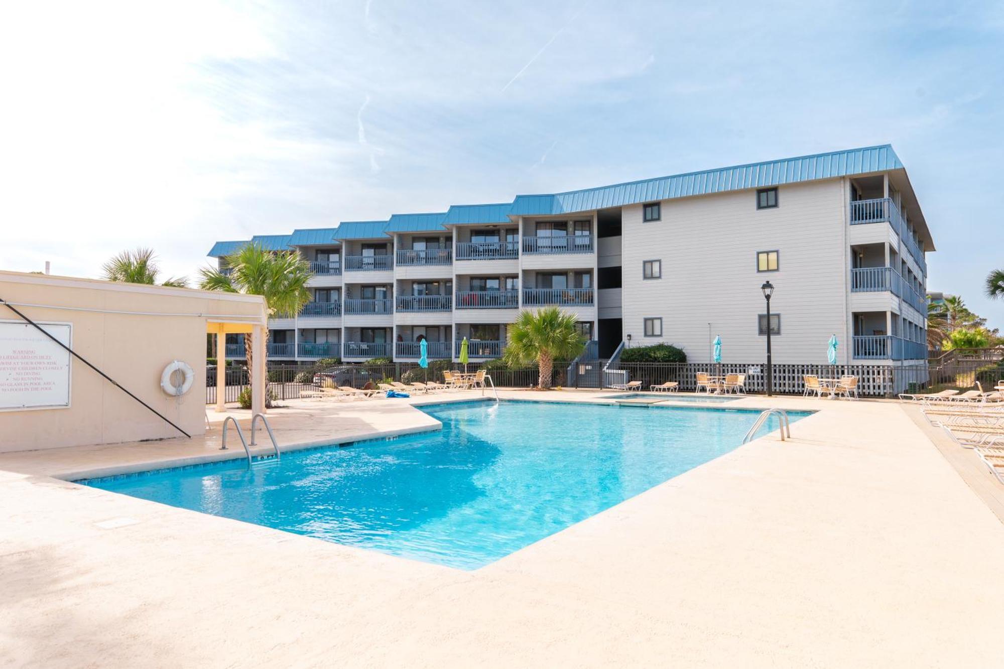 Beach-Pool-Private Balcony Tybee Island Exterior foto