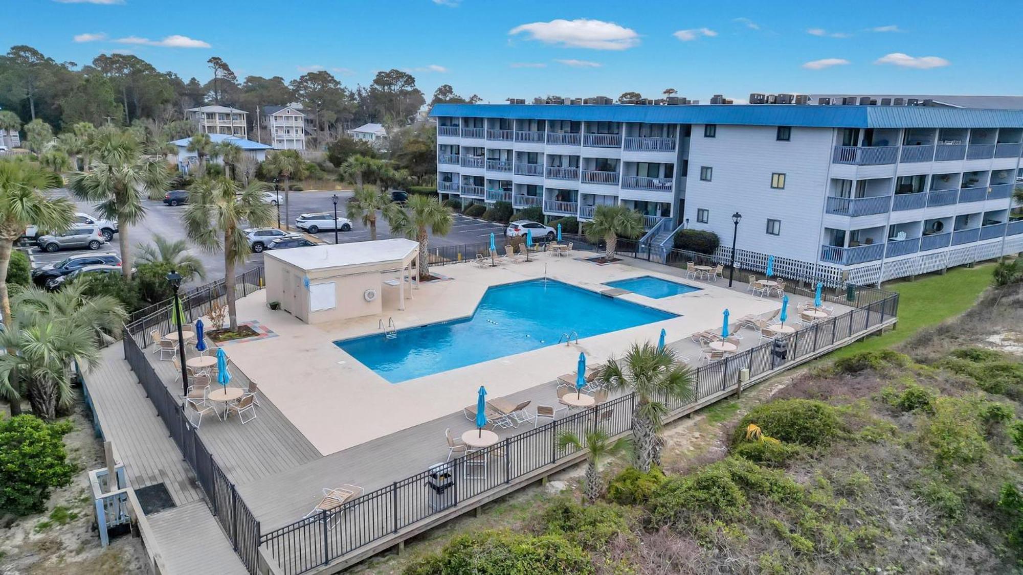 Beach-Pool-Private Balcony Tybee Island Exterior foto